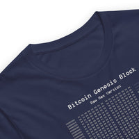 Load image into Gallery viewer, Bitcoin Genesis Block T-Shirt-fomo21
