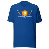 Load image into Gallery viewer, Bitcoin Gives You Wings T-Shirt-fomo21

