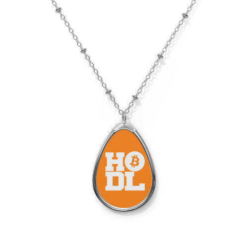 Bitcoin HODL Necklace-fomo21