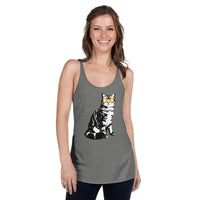 Load image into Gallery viewer, Bitcoin Is For The Cats Women’s Tank Top-fomo21
