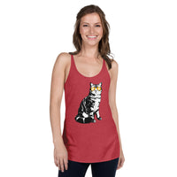 Load image into Gallery viewer, Bitcoin Is For The Cats Women’s Tank Top-fomo21
