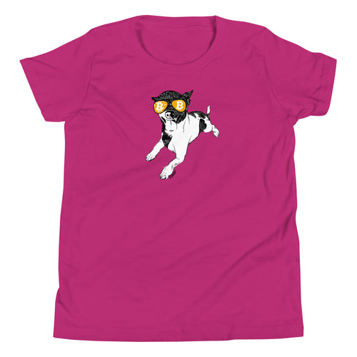 Bitcoin Is For The Chihuahuas Youth T-Shirt-fomo21