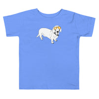 Load image into Gallery viewer, Bitcoin Is For The Dachshunds Toddler T-Shirt-fomo21
