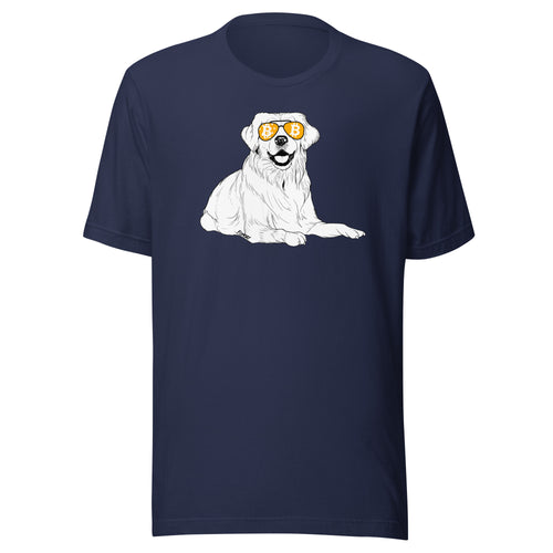 Bitcoin Is For The Golden Retrievers T-Shirt-fomo21