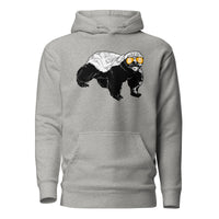 Load image into Gallery viewer, Bitcoin Is For The Honey Badgers Hoodie Sweatshirt-Pullover Hoodie Sweatshirt-fomo21
