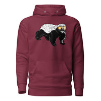 Load image into Gallery viewer, Bitcoin Is For The Honey Badgers Hoodie Sweatshirt-Pullover Hoodie Sweatshirt-fomo21

