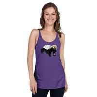 Load image into Gallery viewer, Bitcoin Is For The Honey Badgers Women’s Tank Top-fomo21
