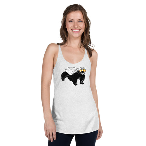 Bitcoin Is For The Honey Badgers Women’s Tank Top-fomo21