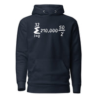 Load image into Gallery viewer, Bitcoin Is Math Hoodie Sweatshirt-Pullover Hoodie Sweatshirt-fomo21
