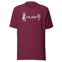 Load image into Gallery viewer, Bitcoin Is Math T-Shirt-fomo21
