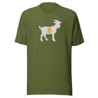 Load image into Gallery viewer, Bitcoin Is The Goat T-Shirt-fomo21
