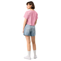 Load image into Gallery viewer, Bitcoin Minimal Symbol Women's Crop Top-Crop Top-fomo21
