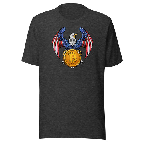 Bitcoin Patriot Bald Eagle T-Shirt-fomo21