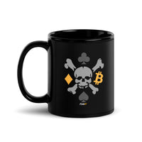 Load image into Gallery viewer, Bitcoin Poker Skull Coffee Mug-fomo21
