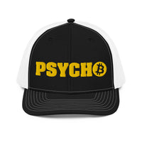 Load image into Gallery viewer, Bitcoin Psycho Trucker Hat-Trucker Hat-fomo21
