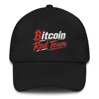 Load image into Gallery viewer, Bitcoin Red Team Rally Dad Hat-fomo21
