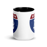 Load image into Gallery viewer, Bitcoin Road Sign Coffee Mug-fomo21
