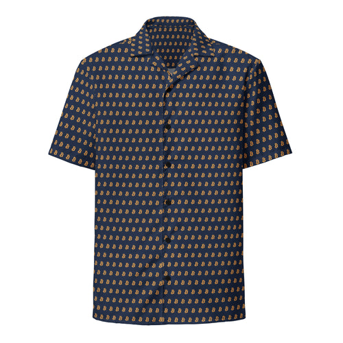 Bitcoin Royale Button-Down Shirt-fomo21