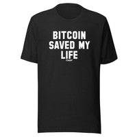 Load image into Gallery viewer, Bitcoin Saved My Life T-Shirt-fomo21
