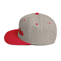 Load image into Gallery viewer, Bitcoin Select Red Snapback Hat-fomo21
