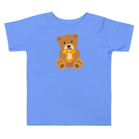 Load image into Gallery viewer, Bitcoin Teddy Bear Toddler T-Shirt-fomo21

