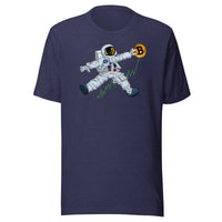 Load image into Gallery viewer, Bitcoin To The Moon T-Shirt-fomo21
