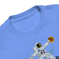 Load image into Gallery viewer, Bitcoin To The Moon Toddler T-Shirt-fomo21

