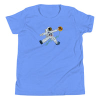 Load image into Gallery viewer, Bitcoin To The Moon Youth T-Shirt-fomo21
