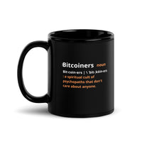 Load image into Gallery viewer, Bitcoiners Defined Bitcoin Coffee Mug-fomo21
