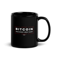 Load image into Gallery viewer, Make Money Great Again Bitcoin Black Coffee Mug - fomo21

