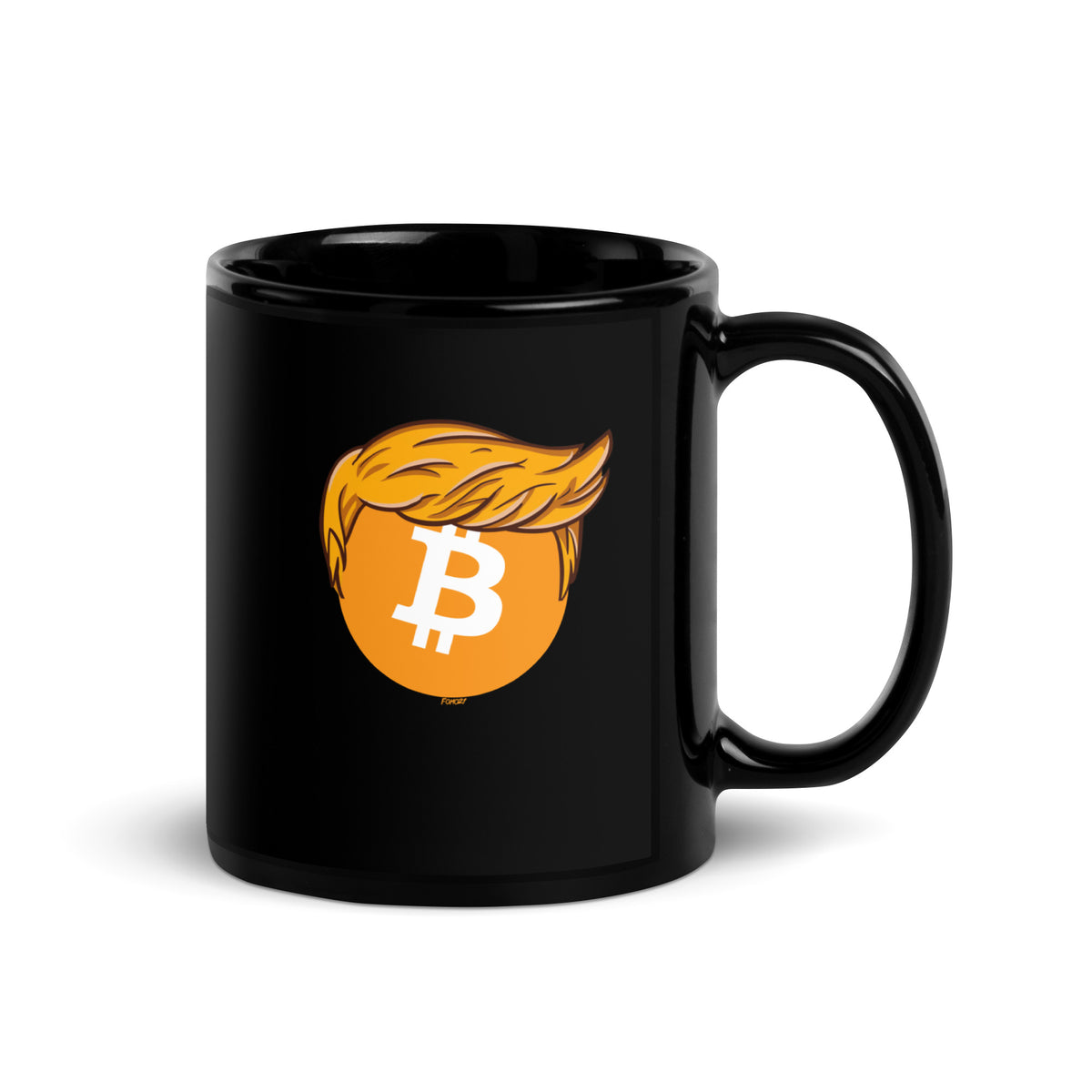 Orange Man Bitcoin Coffee Mug