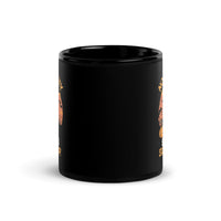 Load image into Gallery viewer, Bout To Stack It Up Bitcoin Black Coffee Mug - fomo21
