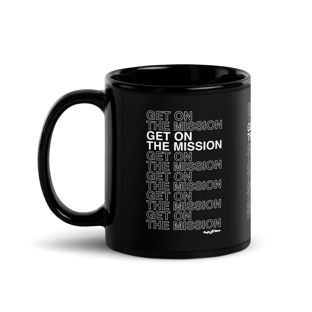 Get On The Mission Pacific Bitcoin Coffee Mug - fomo21