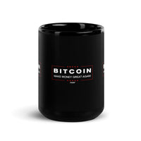 Load image into Gallery viewer, Make Money Great Again Bitcoin Black Coffee Mug - fomo21
