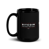 Load image into Gallery viewer, Make Money Great Again Bitcoin Black Coffee Mug - fomo21
