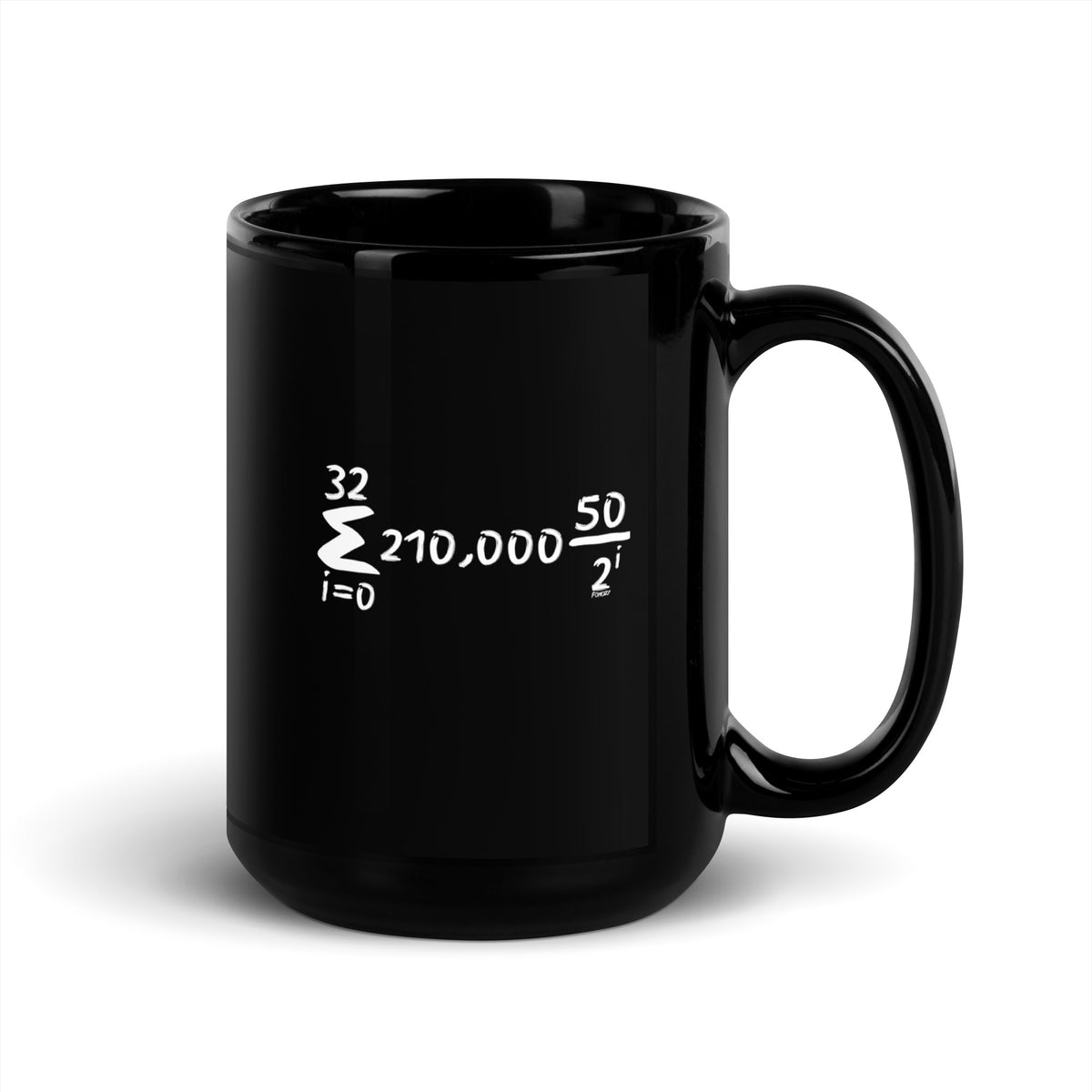 Bitcoin Is Math Coffee Mug - fomo21
