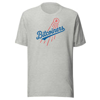 Load image into Gallery viewer, Bleeding Blue Bitcoiners Bitcoin T-Shirt-T-Shirt-fomo21
