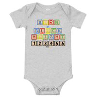 Load image into Gallery viewer, Born At Block Height Bitcoin (Personalize) Infant One Piece-fomo21

