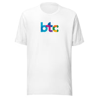 Load image into Gallery viewer, BTC Color Block Bitcoin T-Shirt-fomo21
