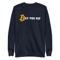 Load image into Gallery viewer, Buy The Dip Bitcoin Crewneck Sweatshirt-fomo21
