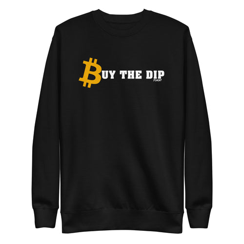 Buy The Dip Bitcoin Crewneck Sweatshirt-fomo21