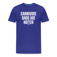 Load image into Gallery viewer, Carnivore Dads Are Hotter T-Shirt in True Royal
