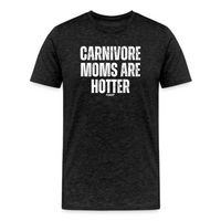 Load image into Gallery viewer, Carnivore Moms Are Hotter T-Shirt in Dark Grey Heather
