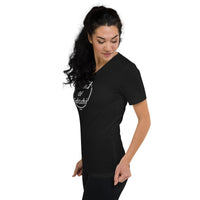 Load image into Gallery viewer, Child Of Satoshi Bitcoin Women's V-Neck T-Shirt-fomo21

