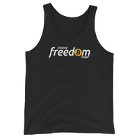 Load image into Gallery viewer, Choose Freedom Bitcoin Men's Tank Top-fomo21
