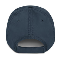 Load image into Gallery viewer, Circle Bitcoin Logo Distressed Dad Hat-Dad Hat-fomo21
