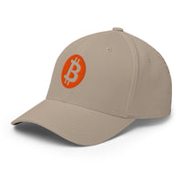 Load image into Gallery viewer, Circle Bitcoin Logo Flexfit Hat-fomo21

