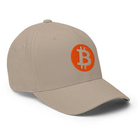 Load image into Gallery viewer, Circle Bitcoin Logo Flexfit Hat-fomo21
