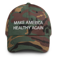 Load image into Gallery viewer, Make American Healthy Again Bitcoin Dad Hat - fomo21
