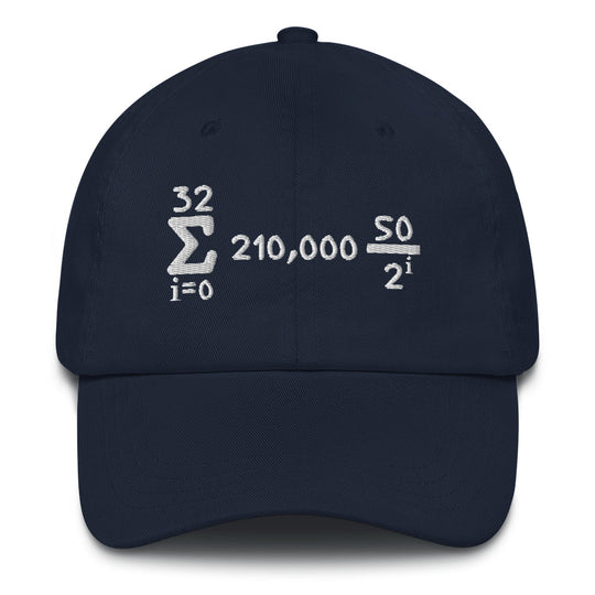 Bitcoin Is Math Dad Hat